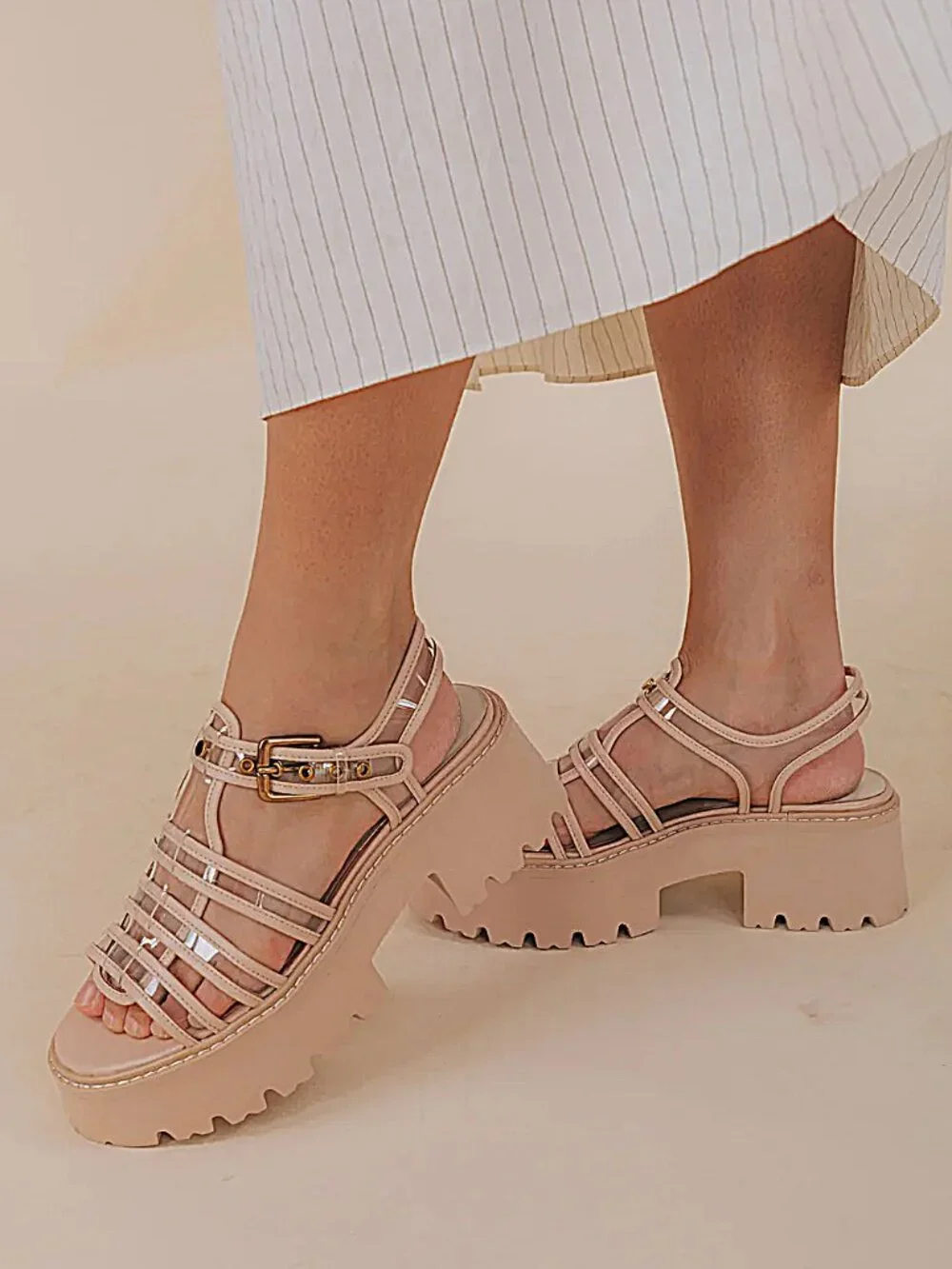 Dolce Vita Latice Sandals  in Crystal Vinyl